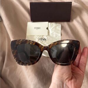 Fendi Women's Tortoise Shell Sunglasses